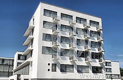 Bauhaus, Dessau Stock Photo