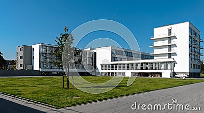 Bauhaus Dessau Stock Photo