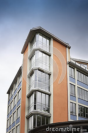 Bauhaus type building Stock Photo