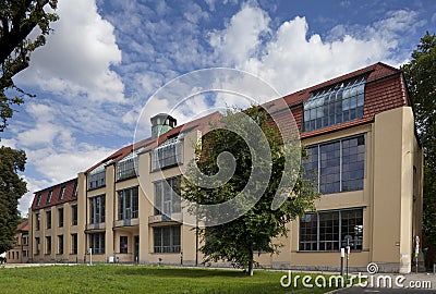 Bauhaus University Weimar Stock Photo