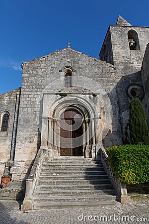 Baux de Provence church 1 Stock Photo