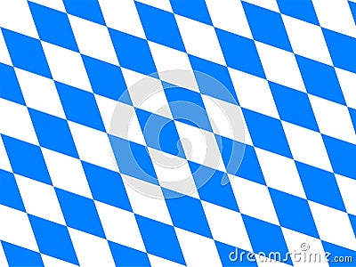 Bavaria flag Vector Illustration