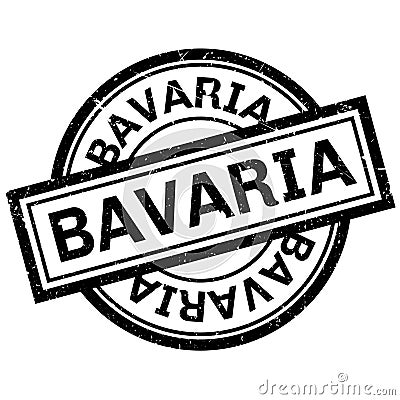 Bavaria rubber stamp Stock Photo