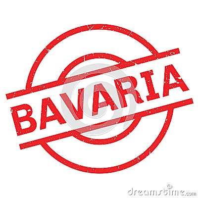 Bavaria rubber stamp Stock Photo