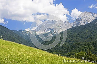 Bavarian alps Stock Photo