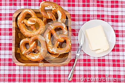 Bavarian breakfast Stock Photo