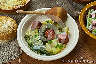 Bavarian Oktoberfest Stew Stock Photo