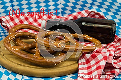 Corona beer bretzel Stock Photo