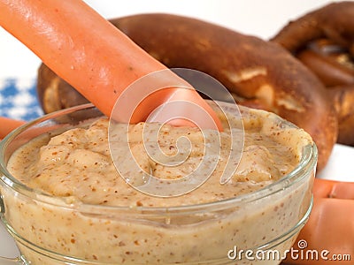 Bavarian Food Stock Photo