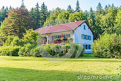 Bavarian house Stock Photo