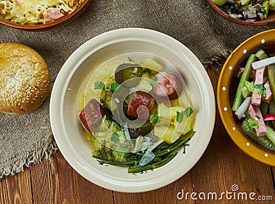 Bavarian Oktoberfest Stew Stock Photo