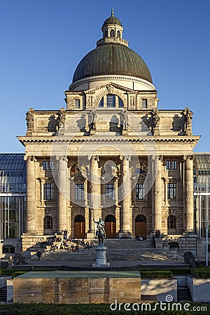 Bavarian State Chancellery Bayerische Staatskanzlei in Munich, Editorial Stock Photo