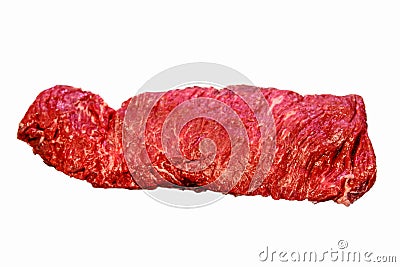 Bavette steak,or Flank iron . Insu Stock Photo