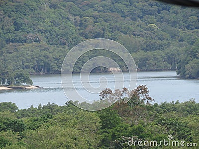 A bay in Angra dos Reis - Brazil - Landscape Stock Photo