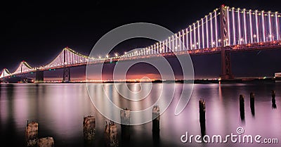 Bay bridge Stock Photo