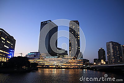 Bay Quarter Yokohama in Kanagawa Editorial Stock Photo