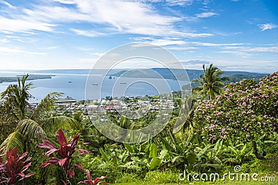 Bay of Rabaul, Papua New Guinea Stock Photo