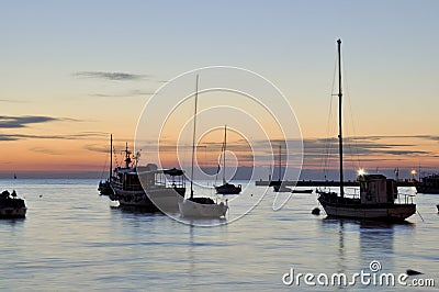 Bay of Rovinj, Croatia Stock Photo