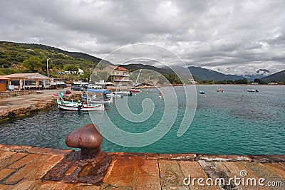 Bay of Sagone Editorial Stock Photo