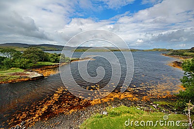 Bay at Skye, Scotland Stock Photo