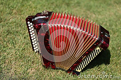 Bayan instrument Stock Photo