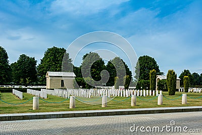 Bayeux War Cemetery Stock Photo