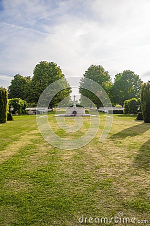 Bayeux War Cemetery in France 1 Editorial Stock Photo