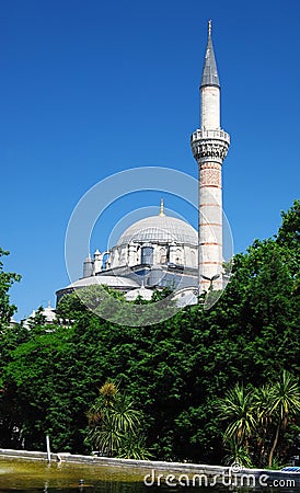 Bayezid Mosque in Istanbul Stock Photo