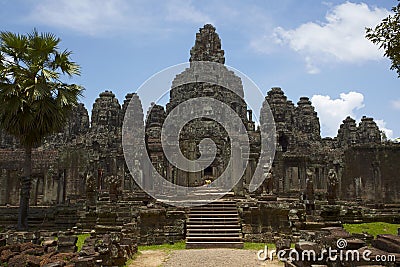 Bayon Temple, Cambodia Stock Photo