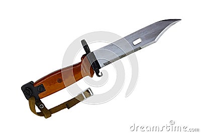 Bayonet knife Stock Photo