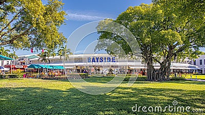 Bayside Marketplace, Miami Editorial Stock Photo