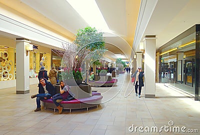 Bayview Village Mall Editorial Stock Photo