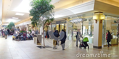 Bayview Village Mall Editorial Stock Photo