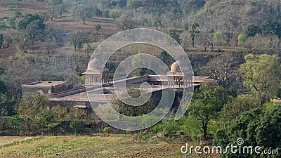 Baz Bahadur Palace Mandu-India Stock Photo