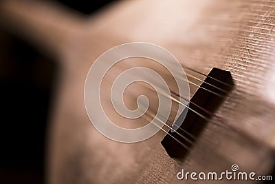 BaÄŸlama or Saz (Turkish Folk Instrumant) Stock Photo