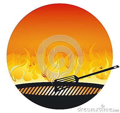 BBQ illustration Vector Illustration