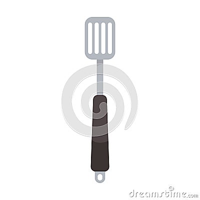 bbq spatula utensil icon Vector Illustration