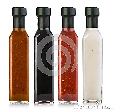 Bbqr sauce isolated Stock Photo