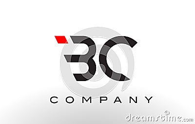 BC Logo. Letter Design Vector. Vector Illustration