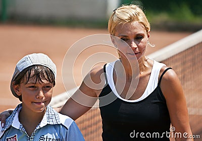 BCR Ladies Open Main Tennis Arena Opening Editorial Stock Photo