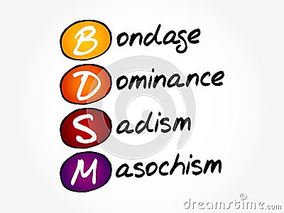 BDSM - Bondage, Dominance, Sadism, Masochism Stock Photo