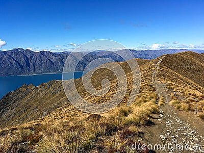 Amazing view from the mountains Stock Photo