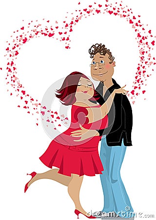 Be my Valentine Vector Illustration