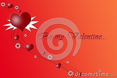 Be my Valentine Stock Photo