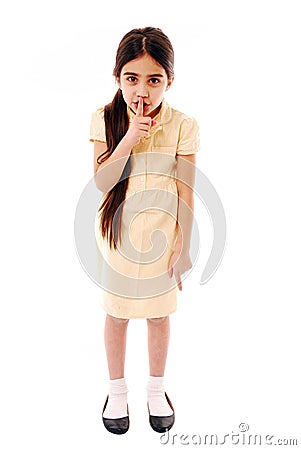 Be quiet Stock Photo