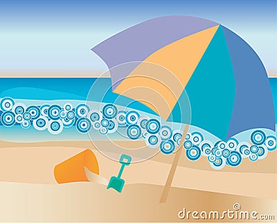 Beach Vector Illustration