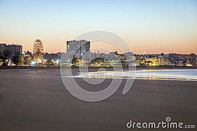 Beach in Agadir Stock Photo
