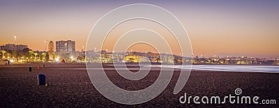 Beach in Agadir Stock Photo