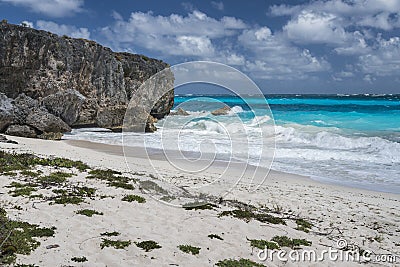 Beach at Bottom Bay, Barbados Stock Photo