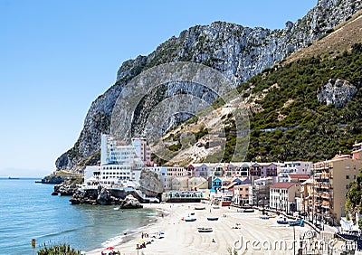 Beach of the Caleta Editorial Stock Photo